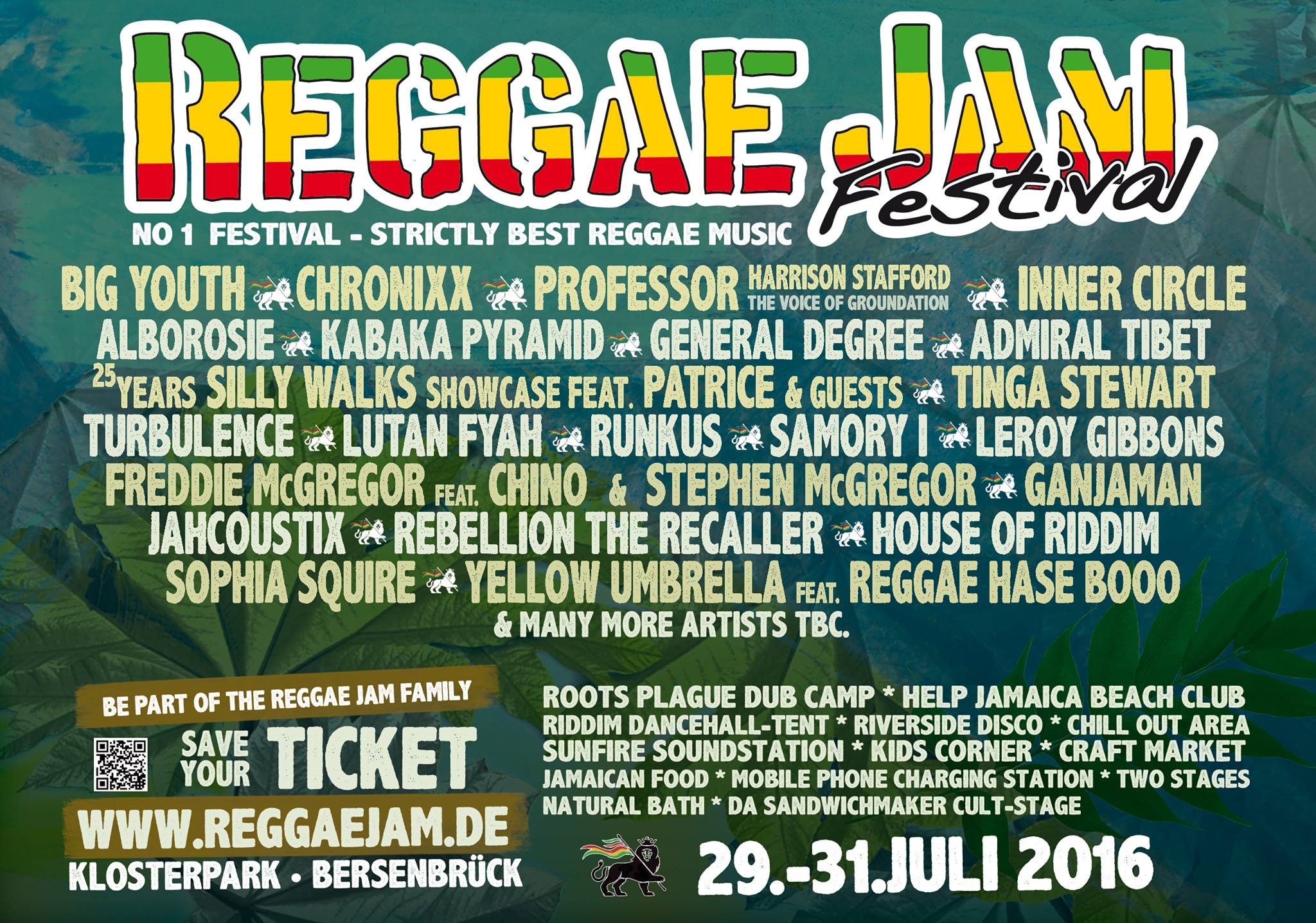 Reggae Jam Festival 2016 - Dreadbag.de er der!