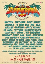 Summerjam Festival 2018 flyer