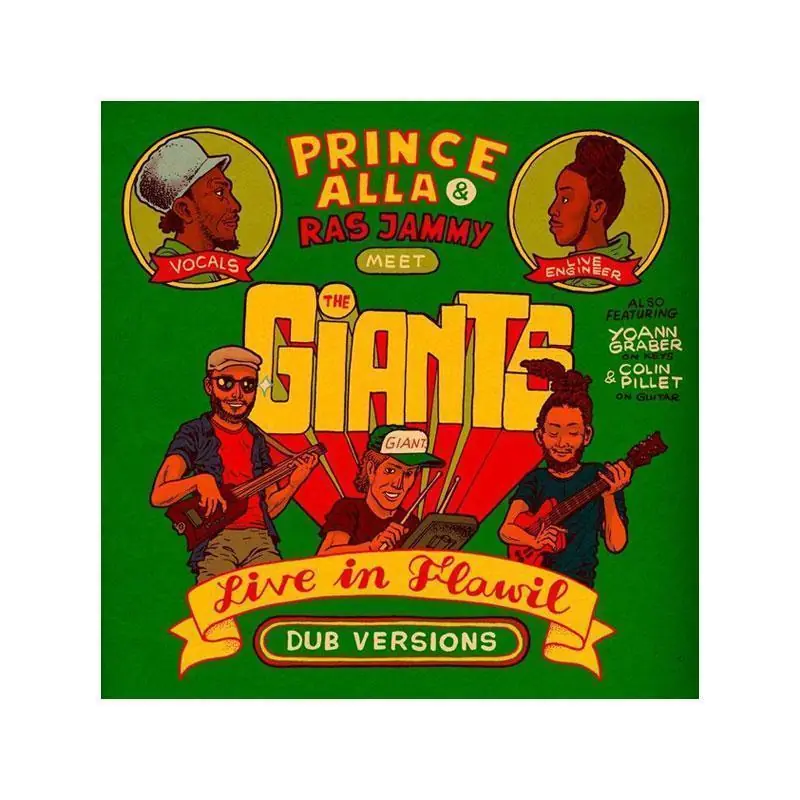 Prince Alla & Ras Jammy – EP Prince Alla and Ras Jammy meet the Giants live in Flawil - Dub Version