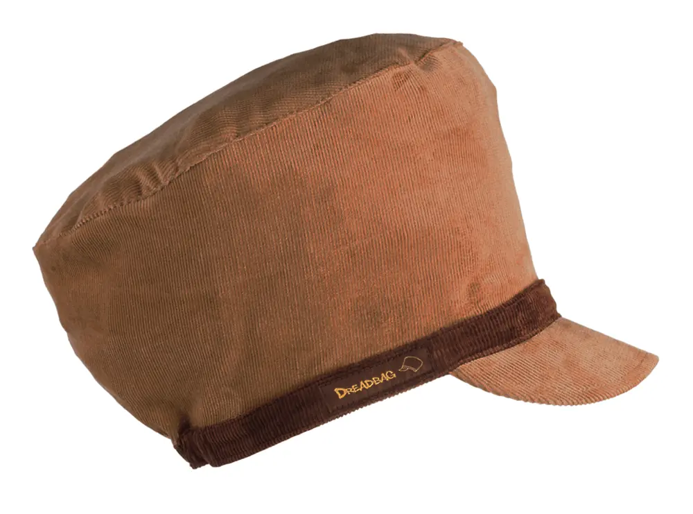 Beiger Dreadbag Cord Dreadlocks Cap