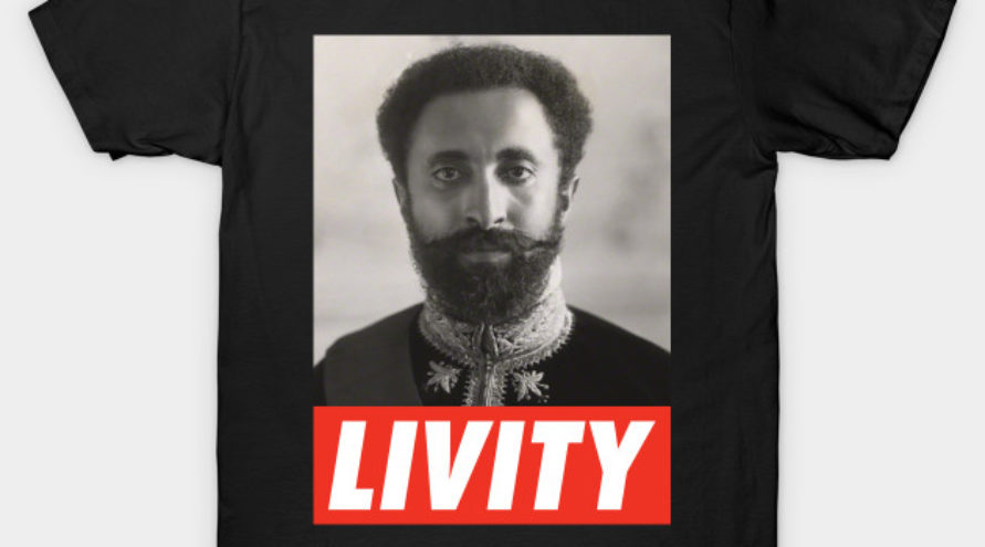 Haile Selassie skjorte