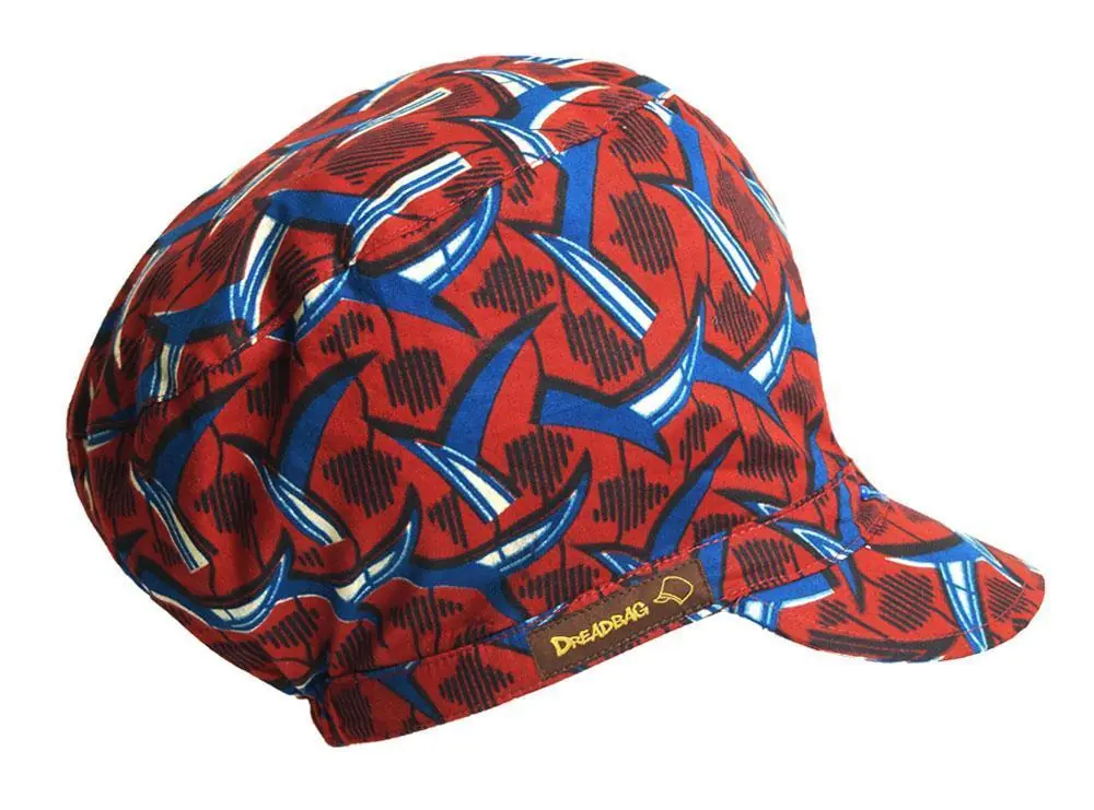 Panafrican Dreadbag Cotton African Wax Fabrics Rastafari Crown