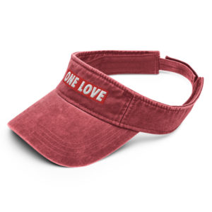 One Love - Jeans Visor Cap