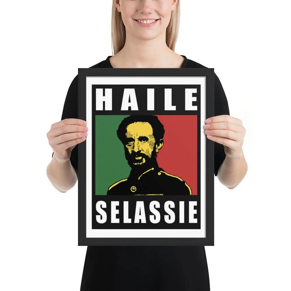Haile Selassie I – Gerahmtes Poster Haile Selassie I – Gerahmtes Poster