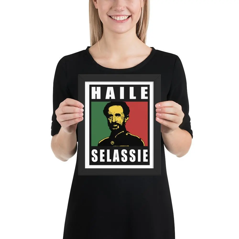 Haile Selassie I – Gerahmtes Poster Haile Selassie I – Gerahmtes Poster