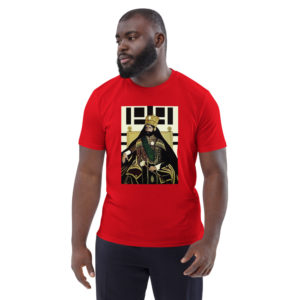 Haile Selassie - Camisa orgánica unisex