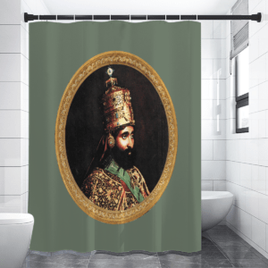 Haile Selassie - Jah Rastafari - Duschvorhang günstig online kaufen