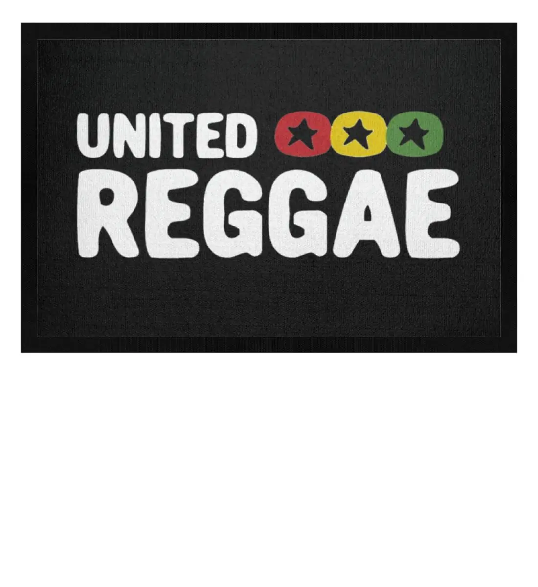 United Reggae Fußmatte United Reggae Fussmatte - Fußmatte mit Gummirand-16