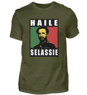Haile Selassie I Shirt Haile Selassie Shirt 2 - Herren Shirt-1109