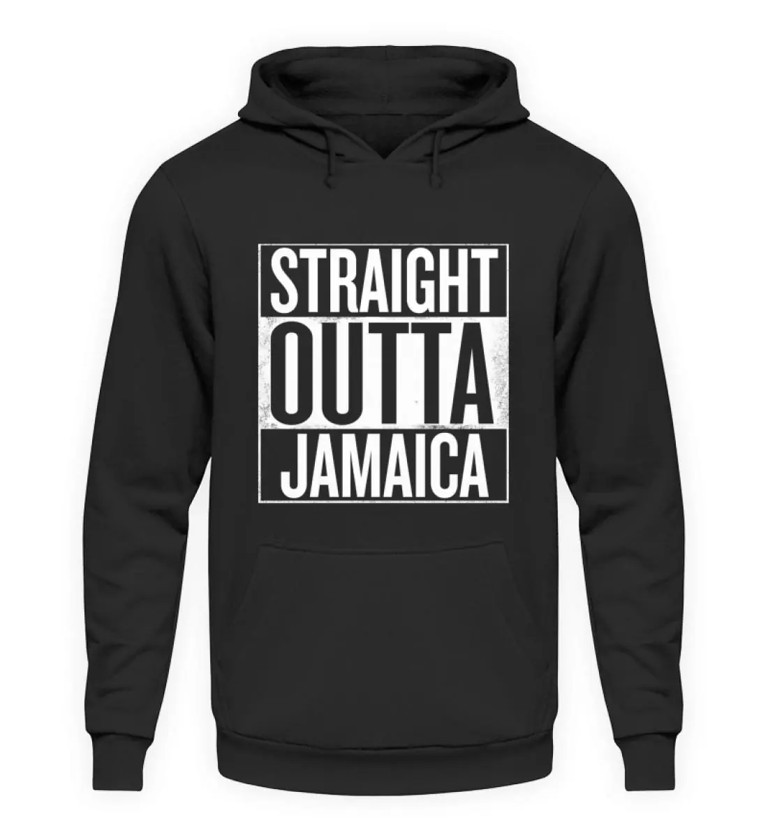 Straight Outta Jamaica Hoodie Straight Outta Jamaica Hoodie - Unisex Kapuzenpullover Hoodie-1624