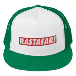 Cappellino trucker rastafariano