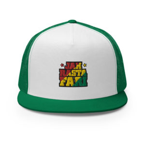 Jah Rastafarian Trucker Cap