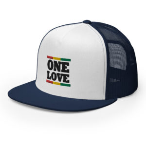 Topi Pengemudi Truk Reggae One Love