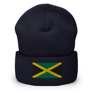 Čepice s jamajskou vlajkou