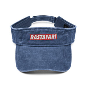 Visir med rastafarian-jeans