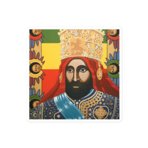 Haile Selassie Aufkleber – Sticker