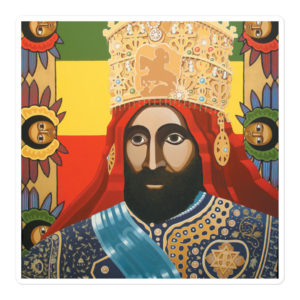 Haile Selassie Stickers - Stickers