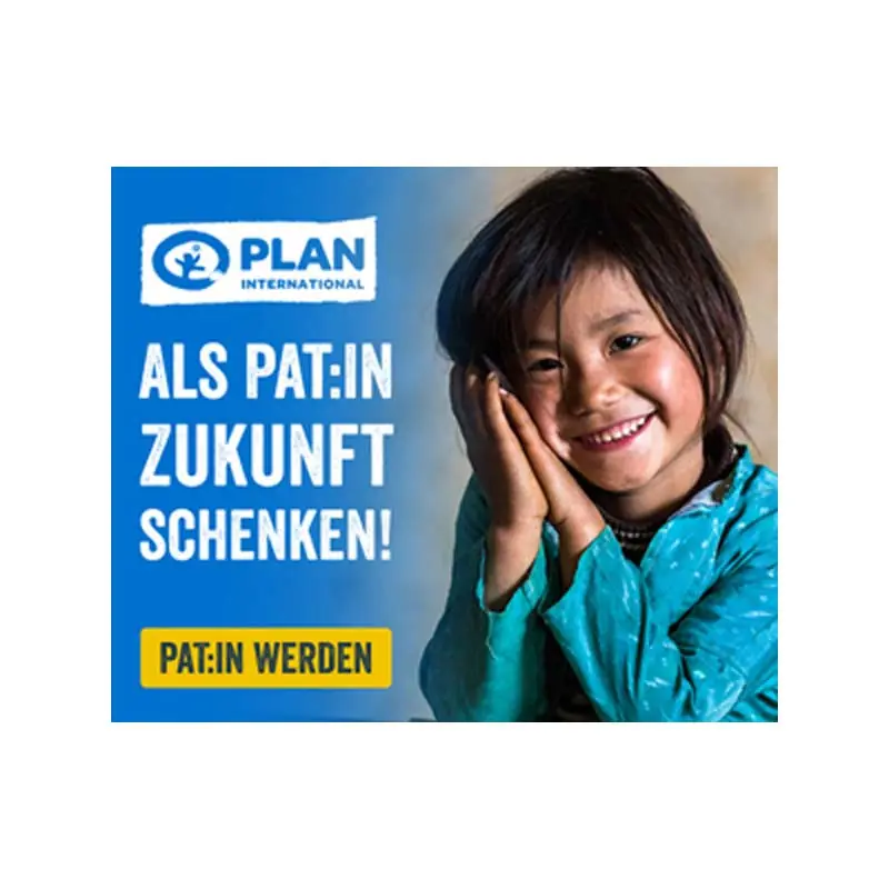 Plan International – Patenschaft Plan International Kindern schützen und helfen