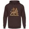 Lion of Judah Unisex Hoodie Lion of Judah Empire of Ethiopia Rasta Roots Hoodie - Rastawear Shop