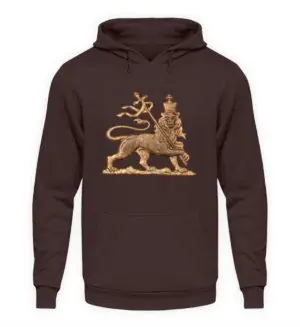 Lion of Judah Unisex Hoodie Lion of Judah Empire of Ethiopia Rasta Roots Hoodie - Rastawear Shop