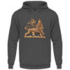 Lion of Juda Empire of Etiopija Rasta Roots pulover s kapuco - Rastawear Shop