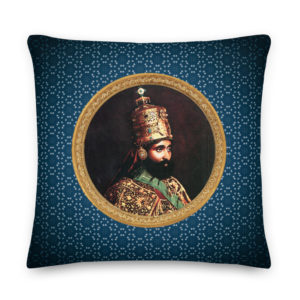 Haile Selassie I Jah Rastafari Pillow Shop