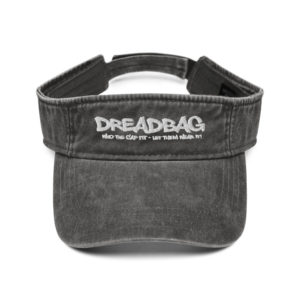 MOA FYAH สีดำสีเทา Demin Dreadbag Lion Unisex Rasta Visor Cap - Rastawear Shop
