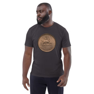 Unisex organická bavlněná košile Lion of Judah