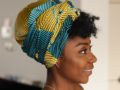 Headwrap met Afrikaanse waxprint