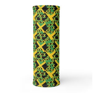 Loja de tubos de envoltório de cabeça Rasta Rasta com bandeira da Jamaica