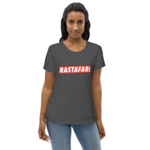 Rasta Rastafari Roots Grijs Eco T-Shirt Dames Shop