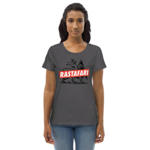 Rasta Rastafari Roots Grijs Dames T-Shirt Shop