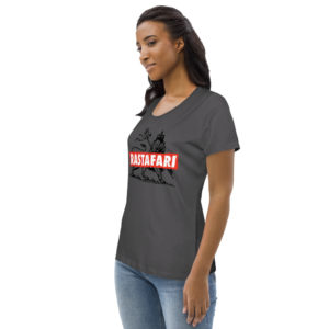 Rasta Rastafari Roots Gri Bayan T-Shirt Mağazası