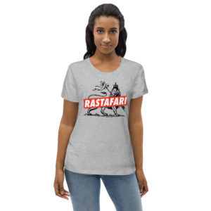 Rasta Rastafari Roots Grey Magazin de tricouri pentru femei