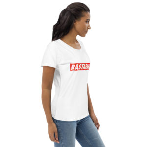 Rasta Rastafari Roots White Womens Eco T-Shirt Shop