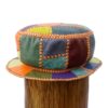 Skórzany kapelusz kubełkowy w stylu Prince Crown Kangol