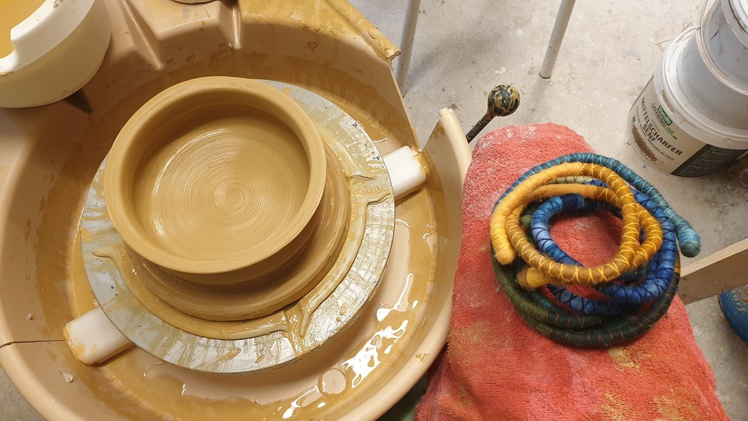 Crearea unui nou „cuib” pentru spiralock-urile mele #ton #pottery #keramik #keramikkurs # diy ...