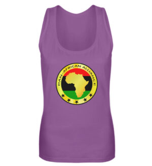 PAN-AFRICAN-ALLIANCE UNIA Shirt Tank-Top - Camiseta sin mangas para mujer-31