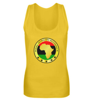 PAN-AFRICAN-ALLIANCE UNIA Shirt Tank-Top - Camiseta sin mangas para mujer-3201