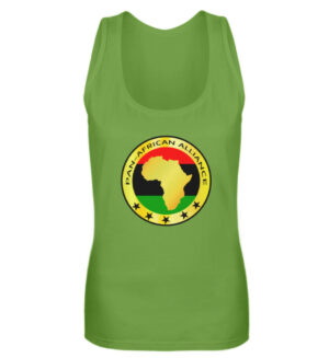 PAN-AFRICAN-ALLIANCE UNIA Shirt Tank-Top - Camiseta sin mangas para mujer-1646