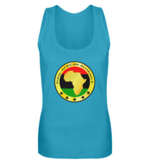 PAN-AFRICAN-ALLIANCE UNIA Shirt Tank-Top - Camiseta sin mangas para mujer-3175