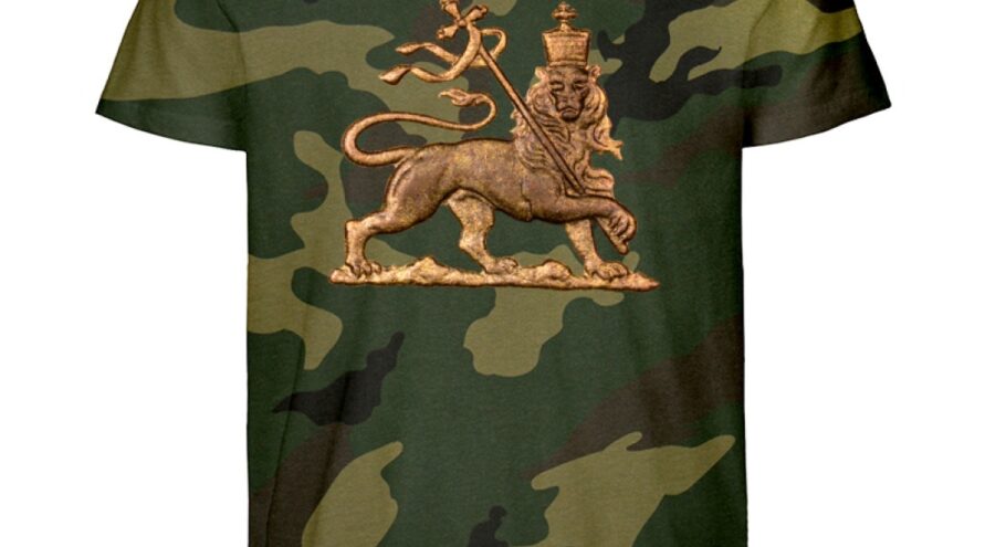 Jah Army Lion of Judah 有机衬衫