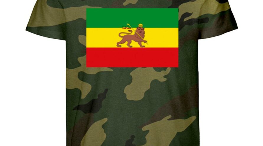 Jah Army Økologisk Rasta-skjorte