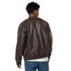 Rasta Nation Leather Bomber Jacket
