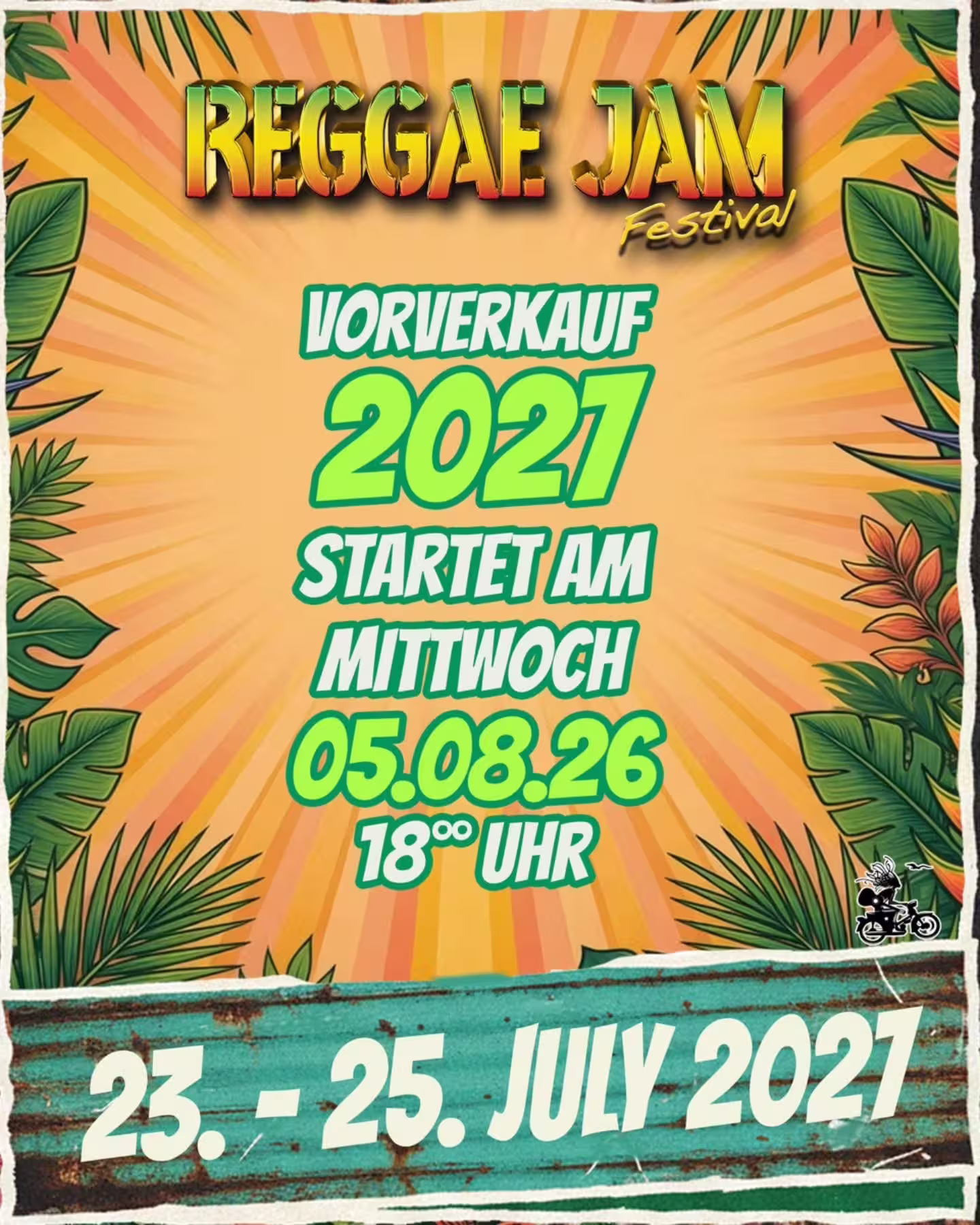 Reggae Jam 2027 – Ticket kaufen Reggae Jam 2027 - Ticket kaufen