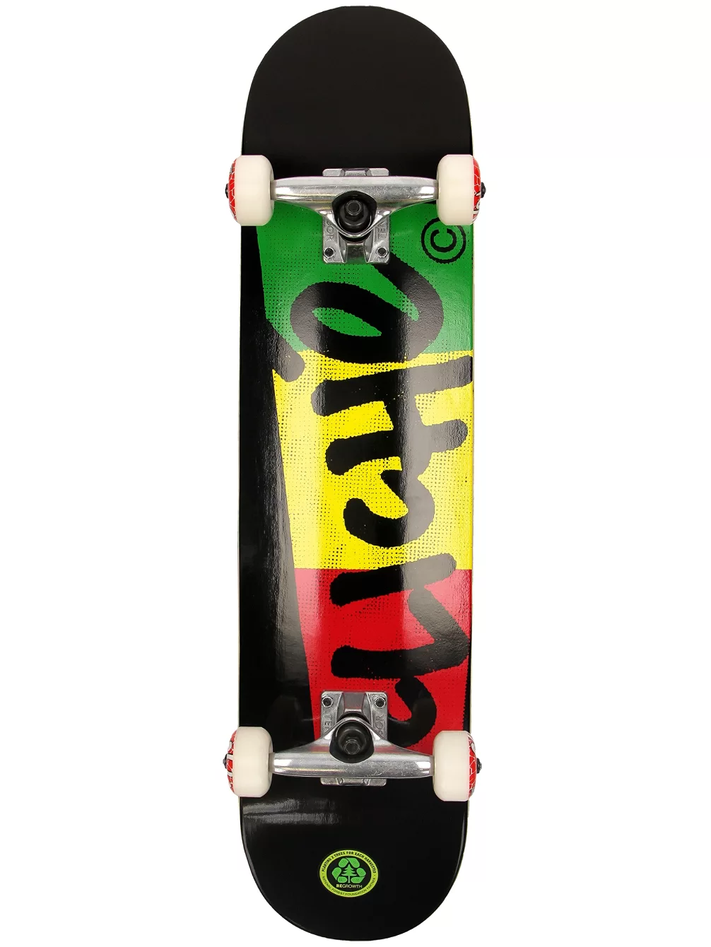 The Cliché Block Complete Rasta 7.5 Complete Skateboard を購入する