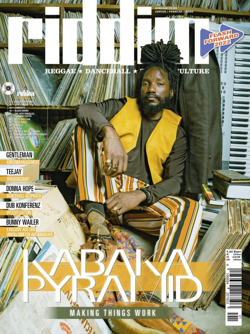 Kabaka Pyramid – Making Things Work – Bunny Wailer – Battering Down Sentence: Exklusiv aus der unveröffentlichten Autobiografie – Gentleman – Krisenmanagement – Teejay – Wiedergeburt – Dub Konferenz – Pflichtlektüre – Donna Hope – Dancehall-Gespräch