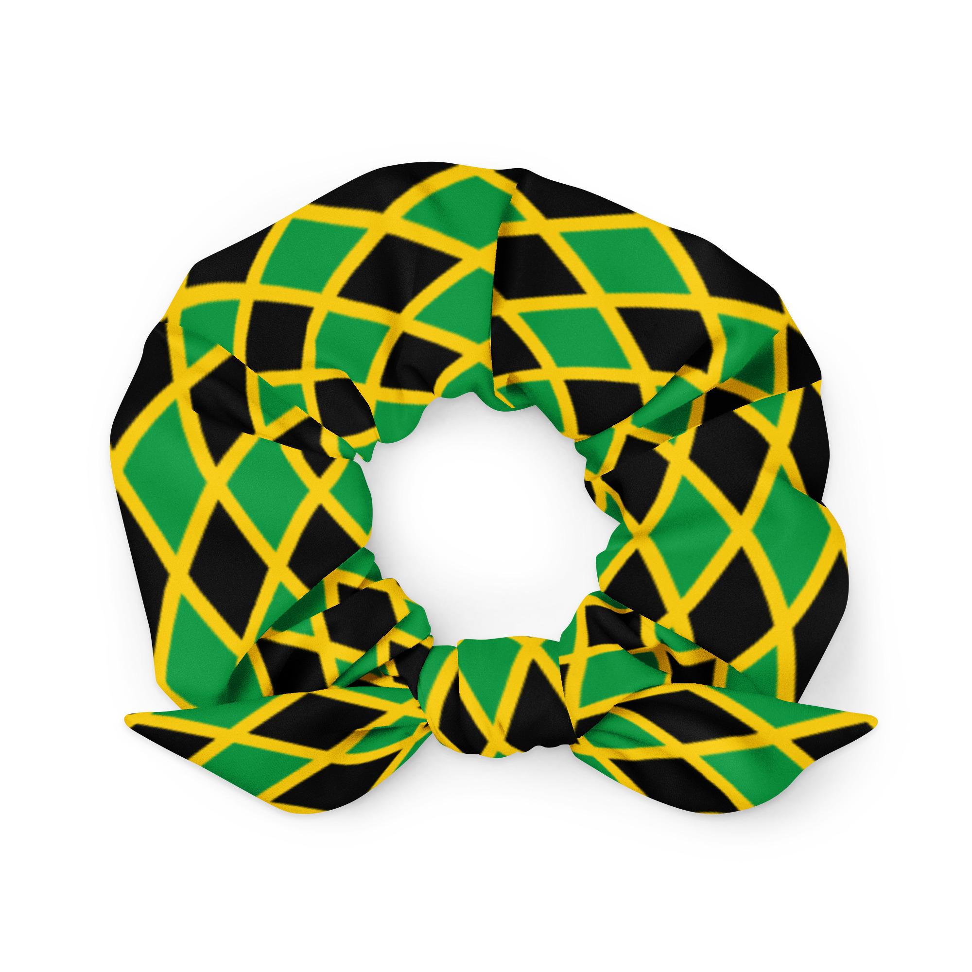 Jamaika Style Reggae Roots Scrunchie Haargummi kaufen