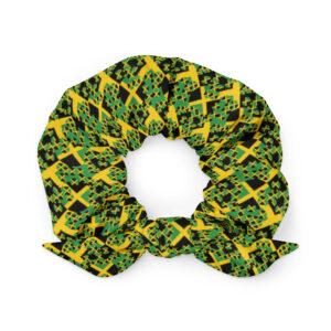 Kupte si vlasovou kravatu Jamaica Style Reggae Roots Scrunchie