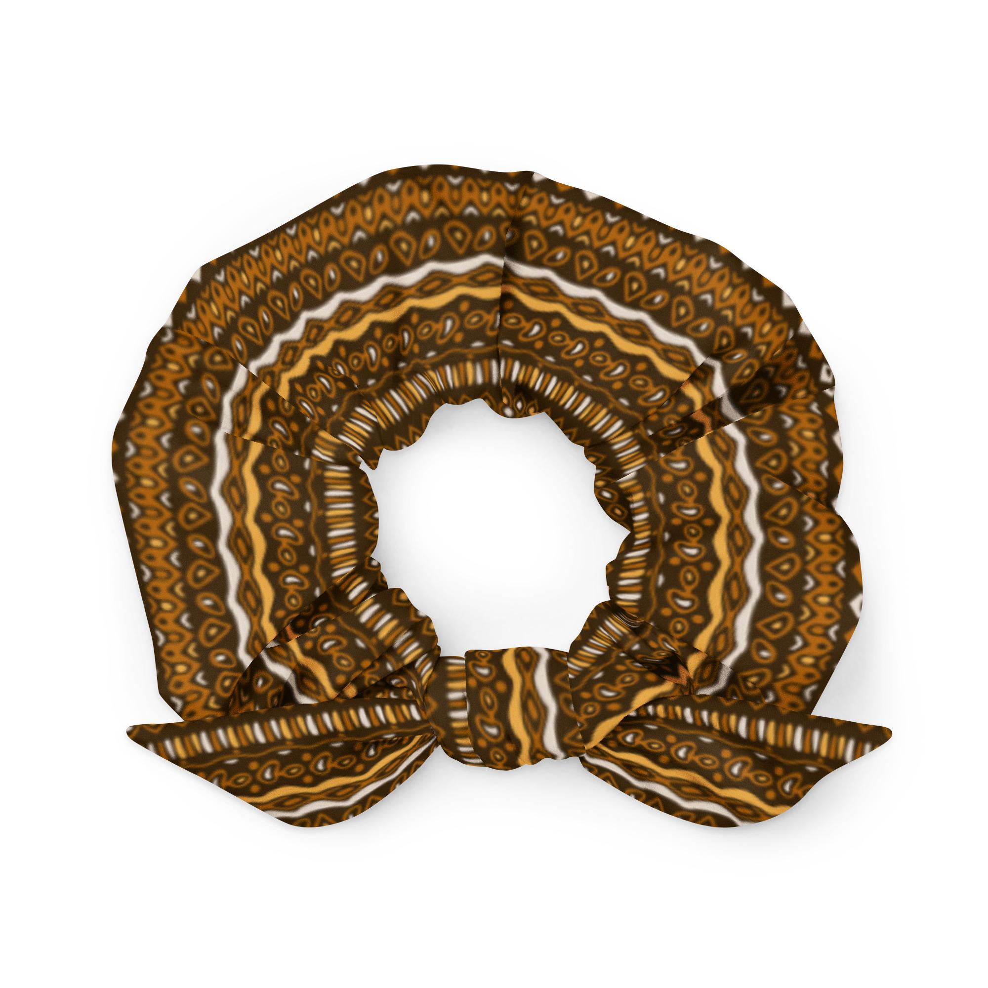 Negozio di cravatte per capelli Africa Scrunchie in stile africano